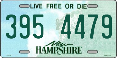 NH license plate 3954479