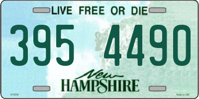 NH license plate 3954490