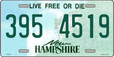 NH license plate 3954519