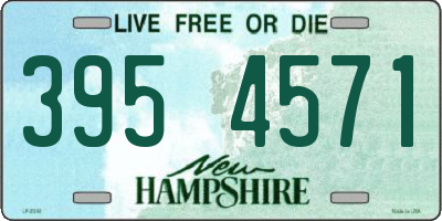 NH license plate 3954571