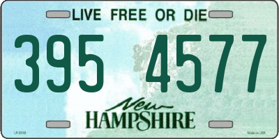 NH license plate 3954577