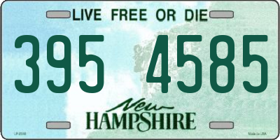 NH license plate 3954585