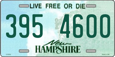 NH license plate 3954600