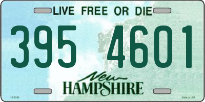 NH license plate 3954601