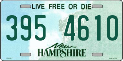 NH license plate 3954610