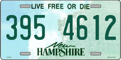NH license plate 3954612