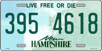 NH license plate 3954618