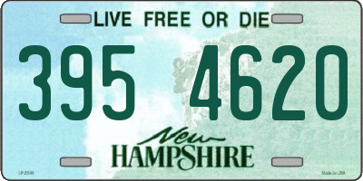 NH license plate 3954620