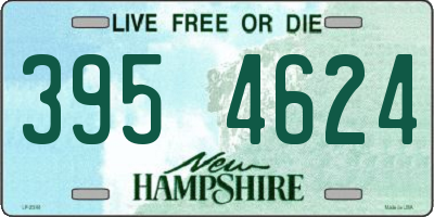 NH license plate 3954624