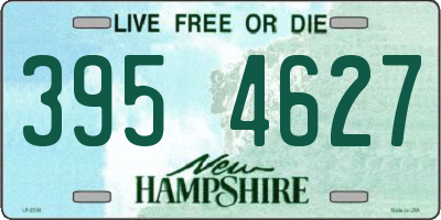 NH license plate 3954627