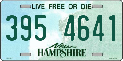 NH license plate 3954641
