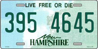 NH license plate 3954645