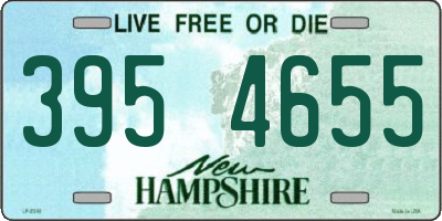 NH license plate 3954655