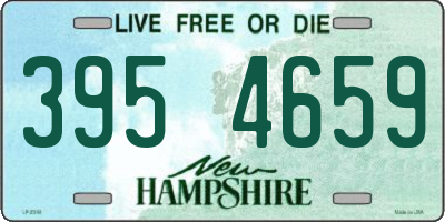 NH license plate 3954659