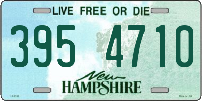 NH license plate 3954710