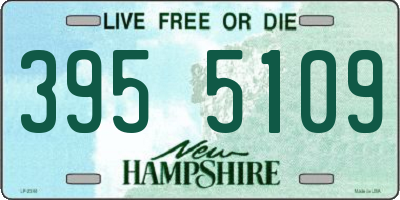 NH license plate 3955109