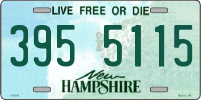 NH license plate 3955115