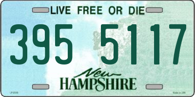 NH license plate 3955117
