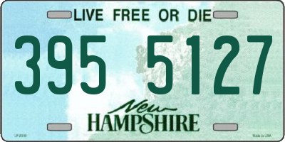NH license plate 3955127