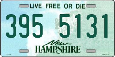 NH license plate 3955131