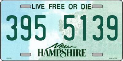 NH license plate 3955139