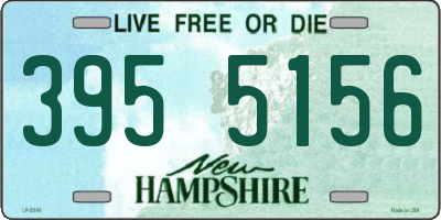NH license plate 3955156