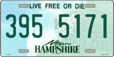 NH license plate 3955171
