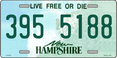 NH license plate 3955188