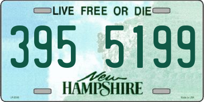 NH license plate 3955199