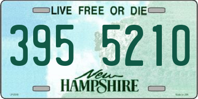 NH license plate 3955210