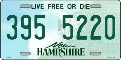 NH license plate 3955220
