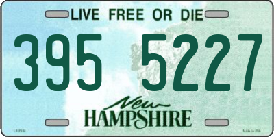 NH license plate 3955227