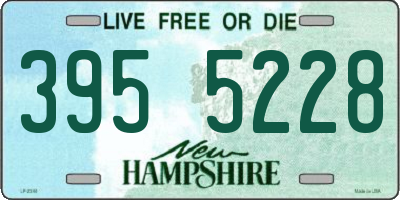 NH license plate 3955228