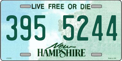 NH license plate 3955244