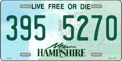 NH license plate 3955270