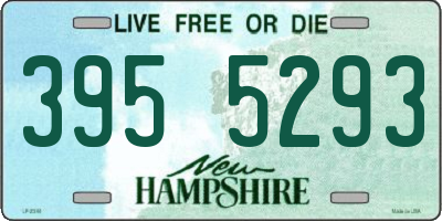 NH license plate 3955293