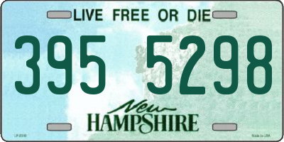 NH license plate 3955298