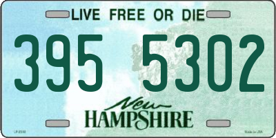 NH license plate 3955302