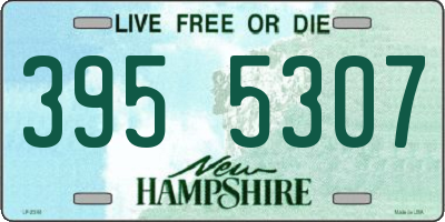 NH license plate 3955307
