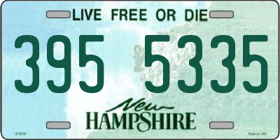 NH license plate 3955335