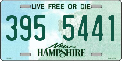 NH license plate 3955441