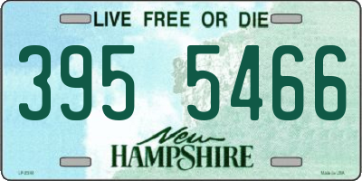 NH license plate 3955466