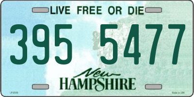 NH license plate 3955477
