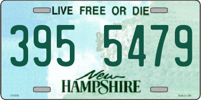 NH license plate 3955479