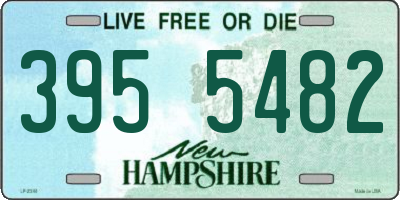NH license plate 3955482