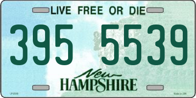 NH license plate 3955539