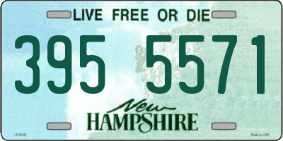 NH license plate 3955571