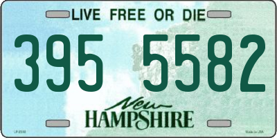 NH license plate 3955582