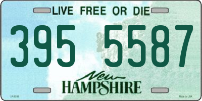 NH license plate 3955587