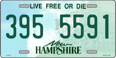 NH license plate 3955591